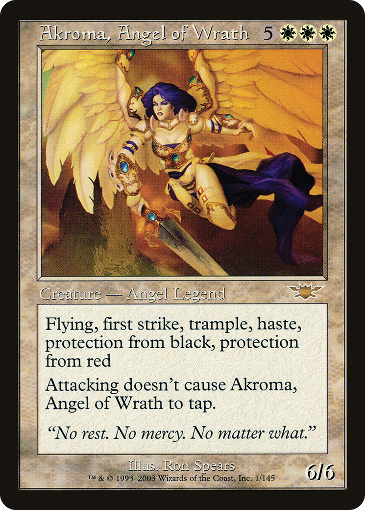 Akroma, Angel of Wrath - Foil