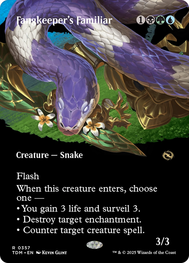 Fangkeeper's Familiar (0357) (Borderless) - Foil