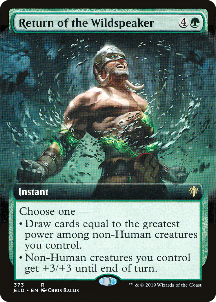 Return of the Wildspeaker (373) (Extended Art)