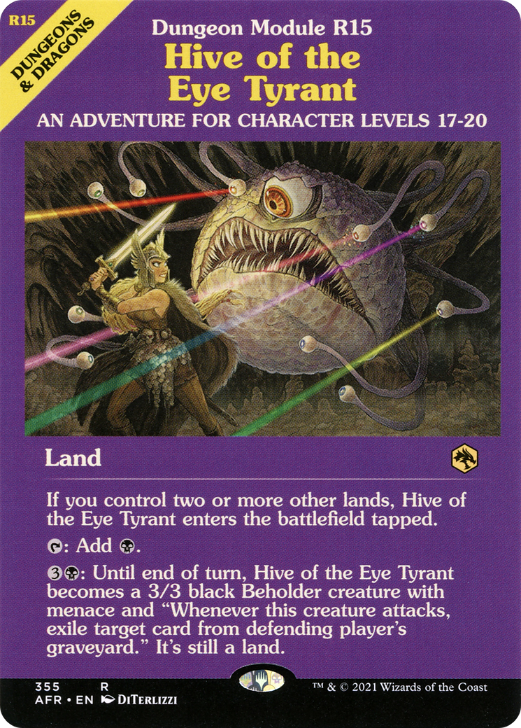 Hive of the Eye Tyrant (355) (Showcase)