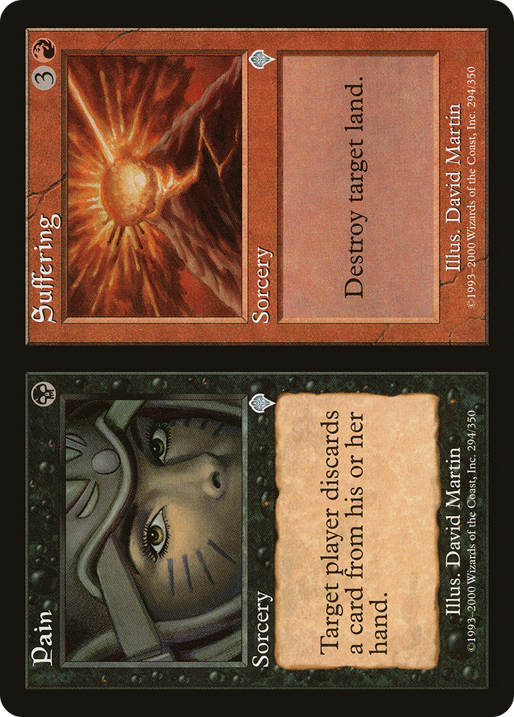 Pain // Suffering - Foil