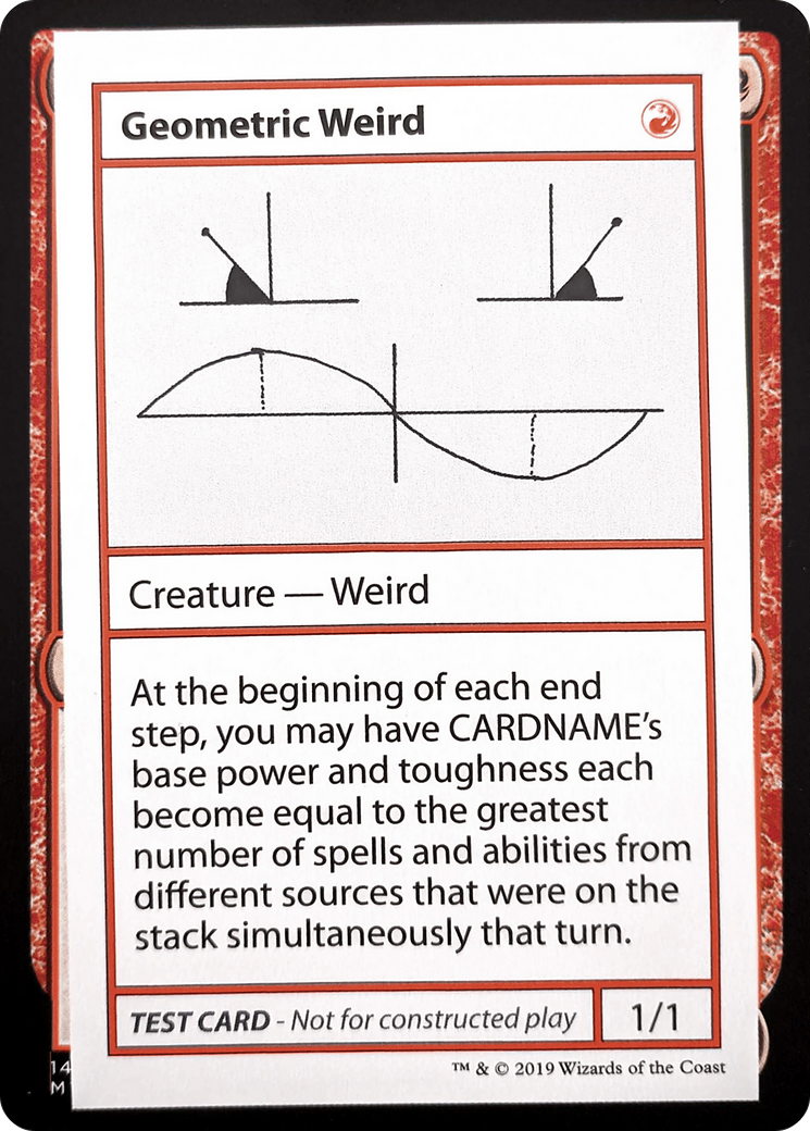 Geometric Weird (No PW Symbol)