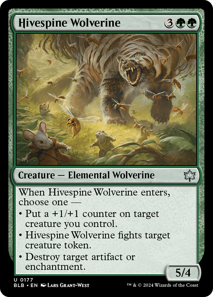Hivespine Wolverine - Foil