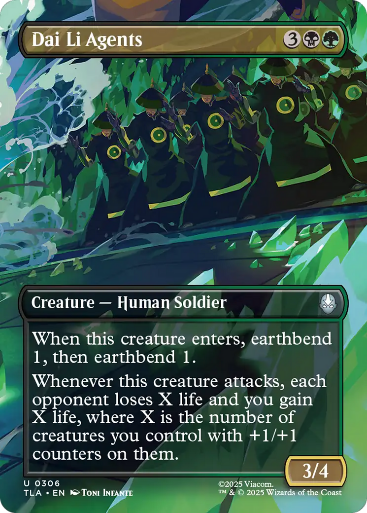 Dai Li Agents (0306) (Borderless) - Foil tla