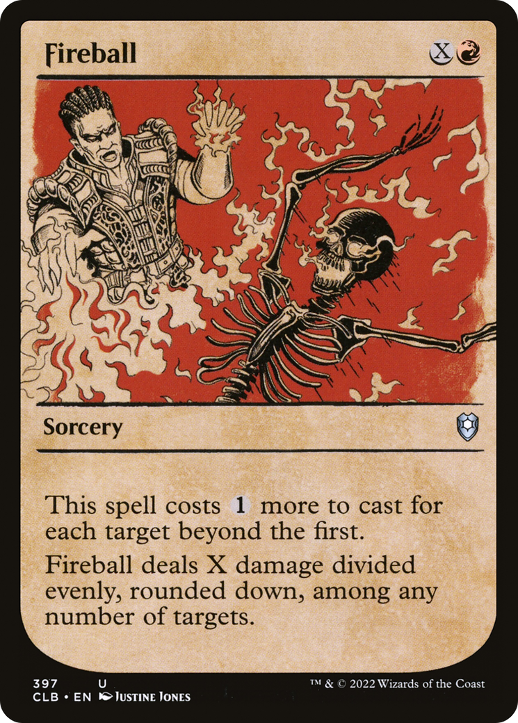 Fireball (397) (Showcase) - Foil