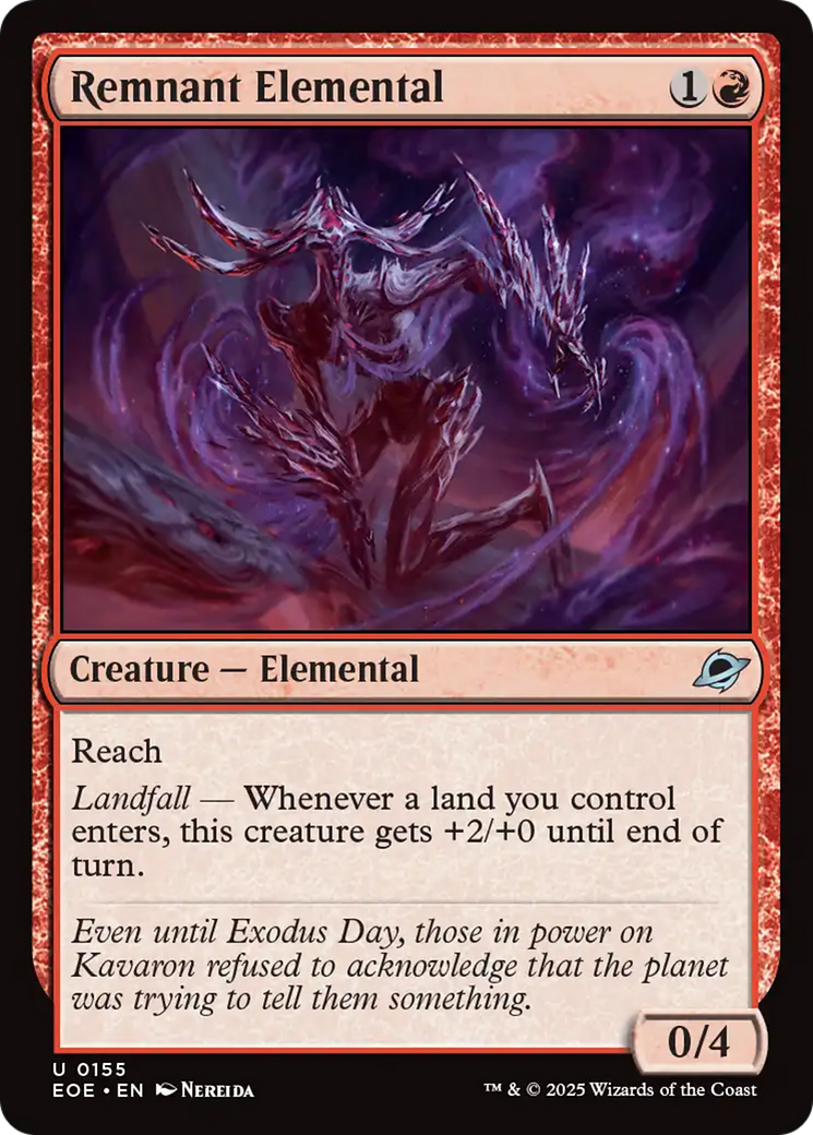 Remnant Elemental - Foil