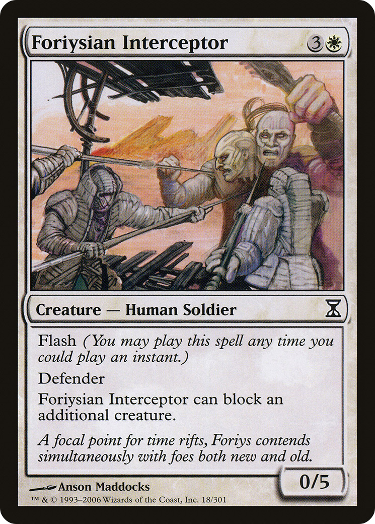 Foriysian Interceptor - Foil