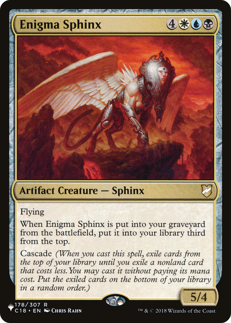 Enigma Sphinx (C18-0178) (PLST)