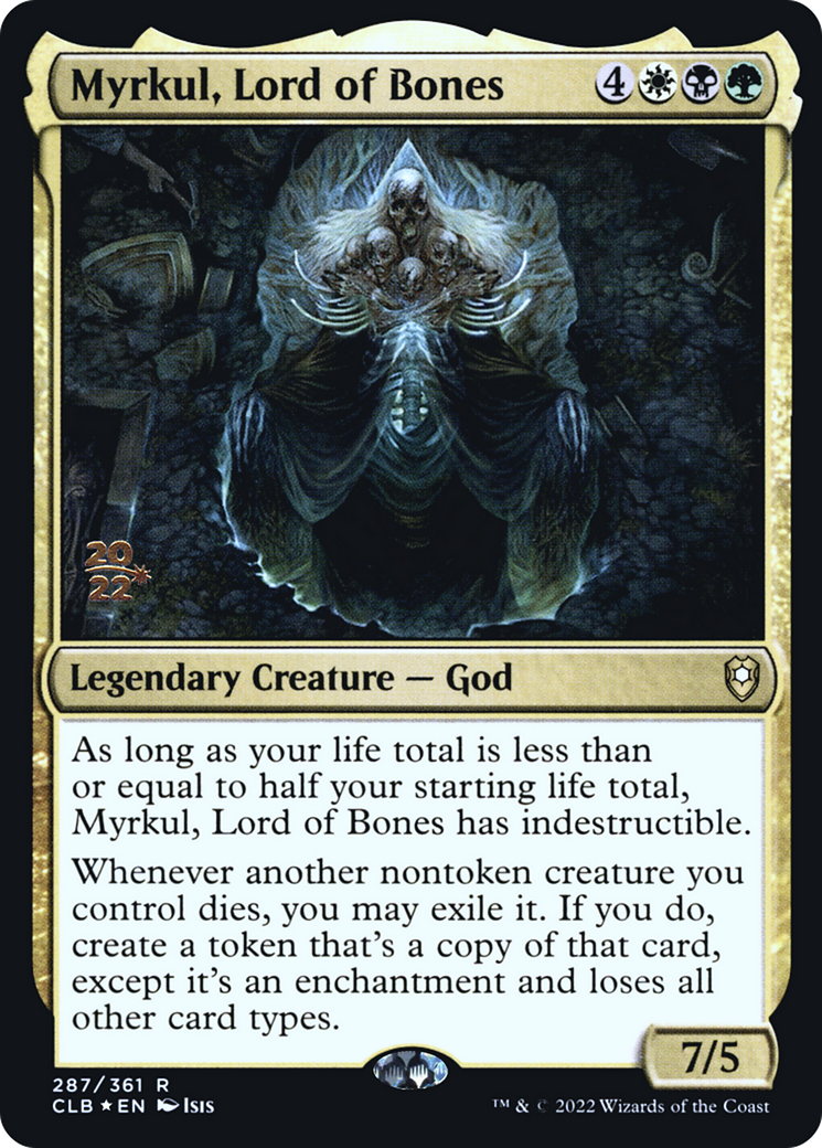 Myrkul, Lord of Bones (287) (Prerelease) - Foil