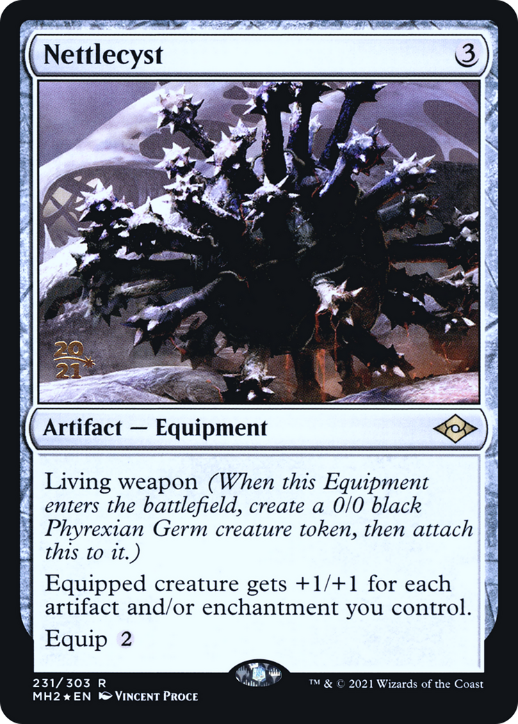 Nettlecyst (231) (Prerelease) - Foil