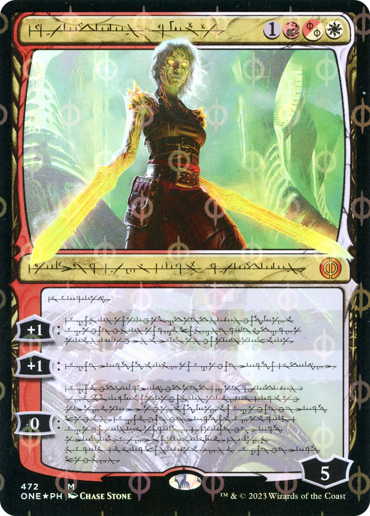 Nahiri, the Unforgiving (472) (Phyrexian) - Compleat Foil