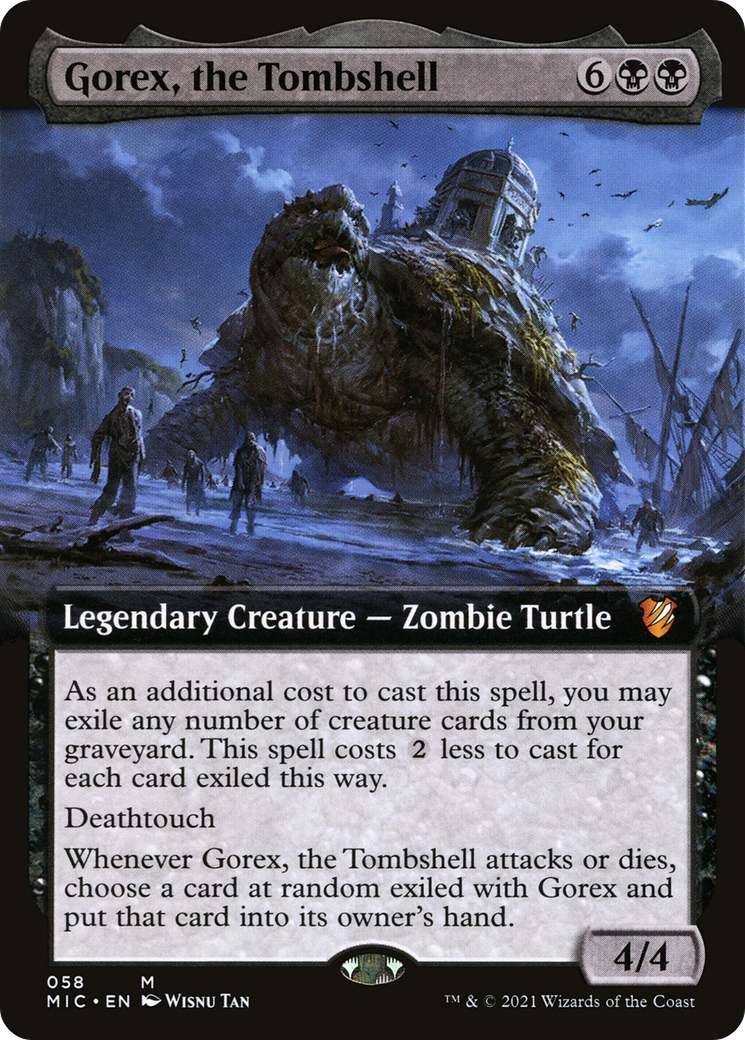 Gorex, the Tombshell (058) (Extended Art)