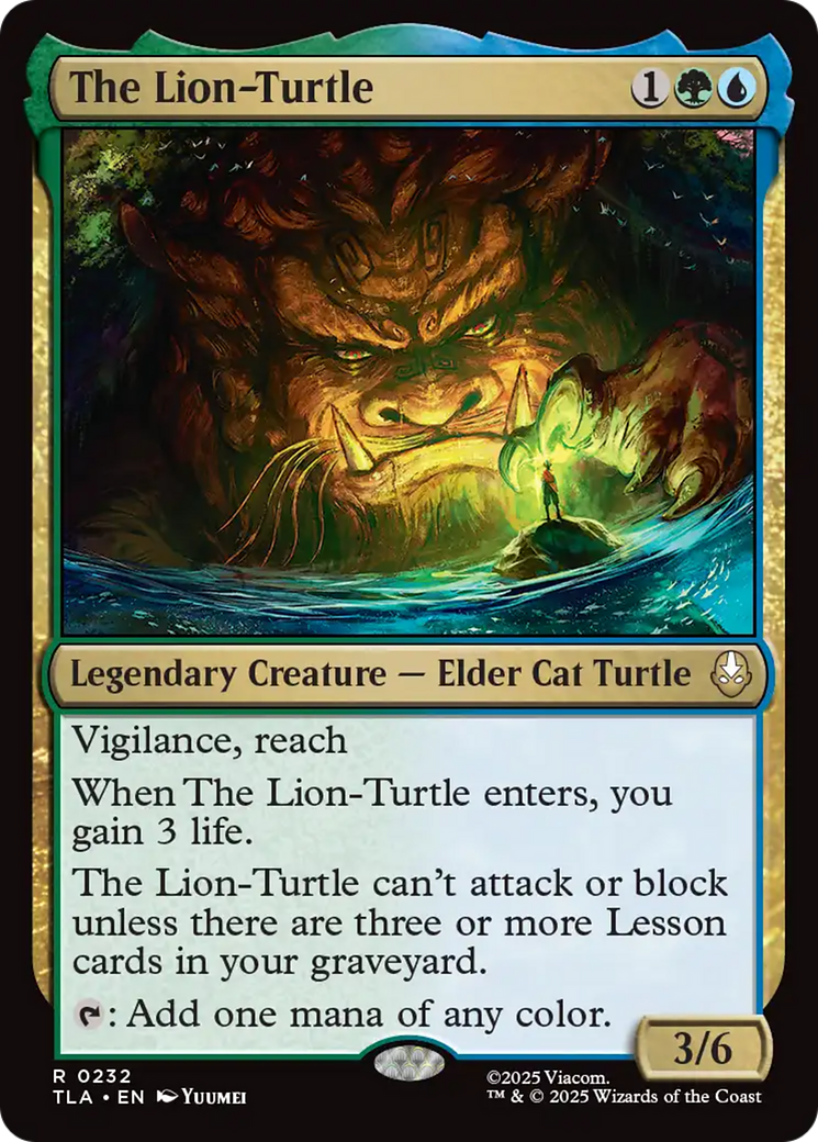 The Lion-Turtle - Foil tla