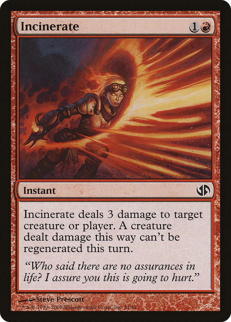 Incinerate (Japanese) (DD2)