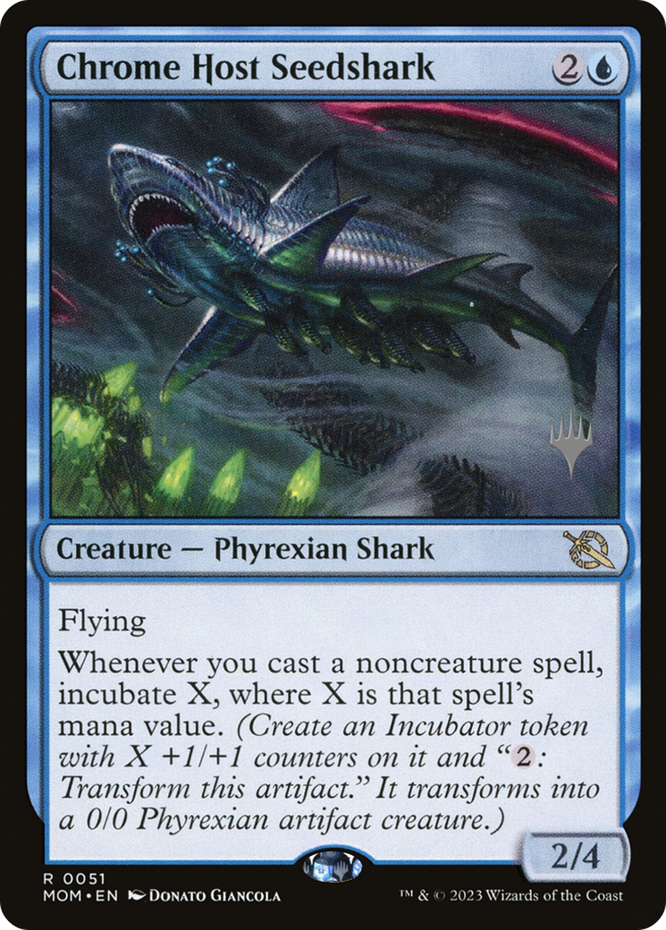 Chrome Host Seedshark (0051) (Promo Pack) - Foil