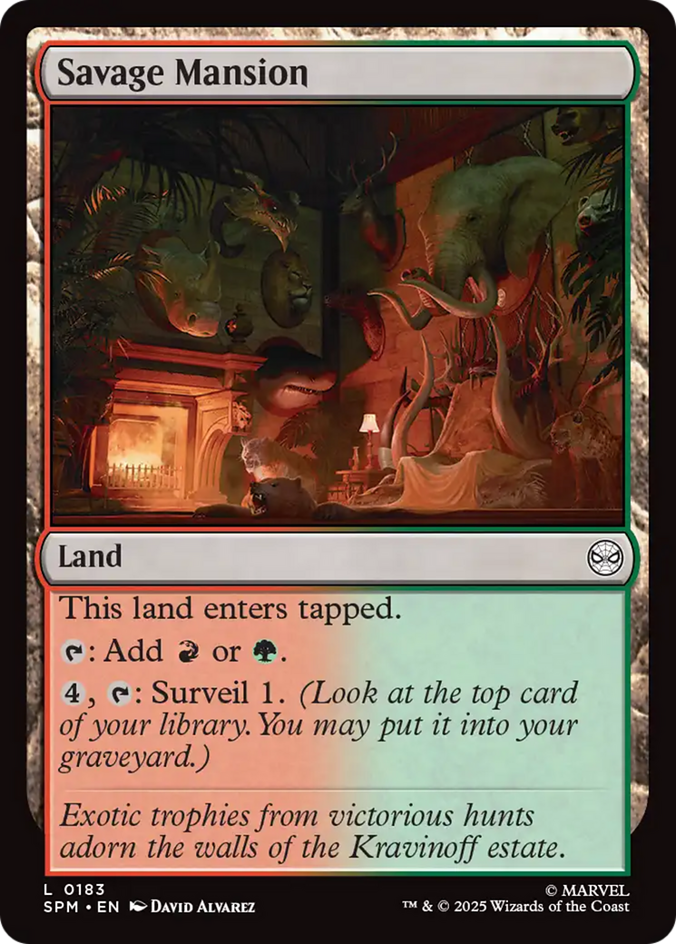Savage Mansion - Foil