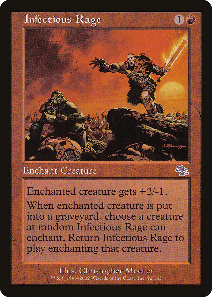 Infectious Rage - Foil