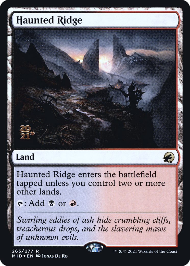 Haunted Ridge (263) (Prerelease) - Foil