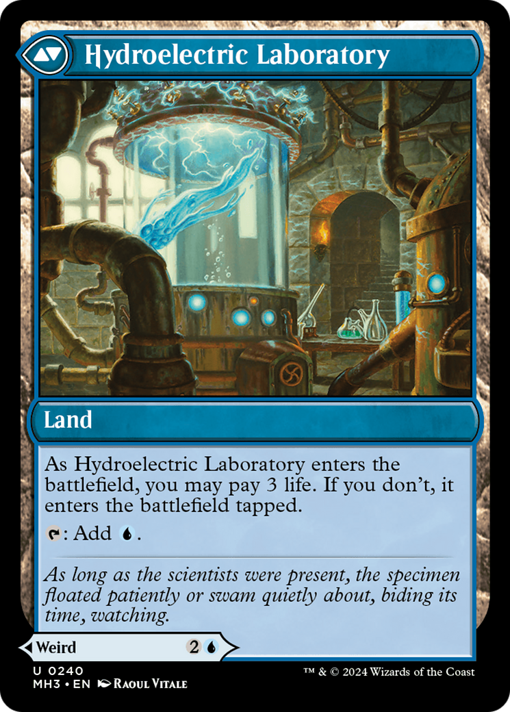 Hydroelectric Specimen // Hydroelectric Laboratory (MH3) - Foil