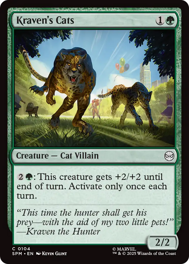 Kraven's Cats - Foil