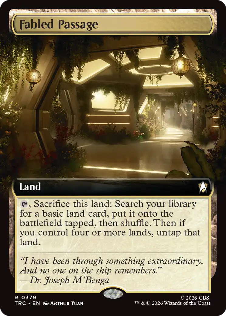 Fabled Passage (0379) (Extended Art) (TRC)