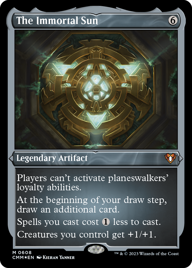 The Immortal Sun (0608) - Foil Etched