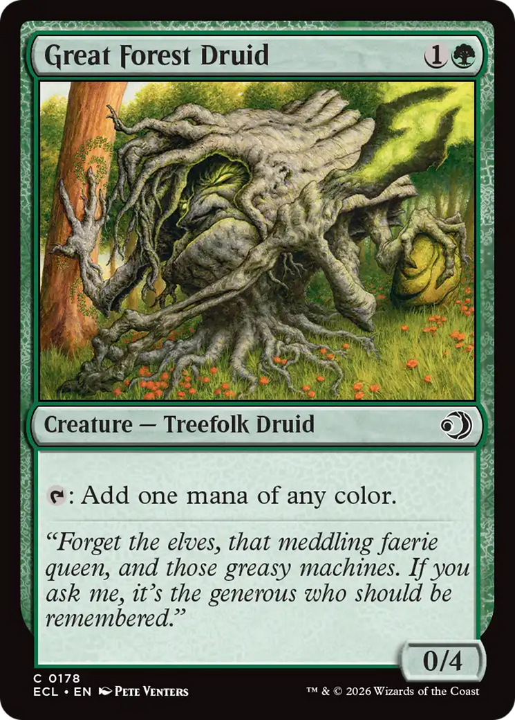Great Forest Druid (0178) (ECL)