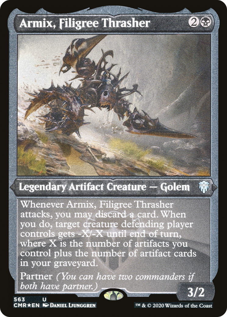 Armix, Filigree Thrasher - Foil Etched