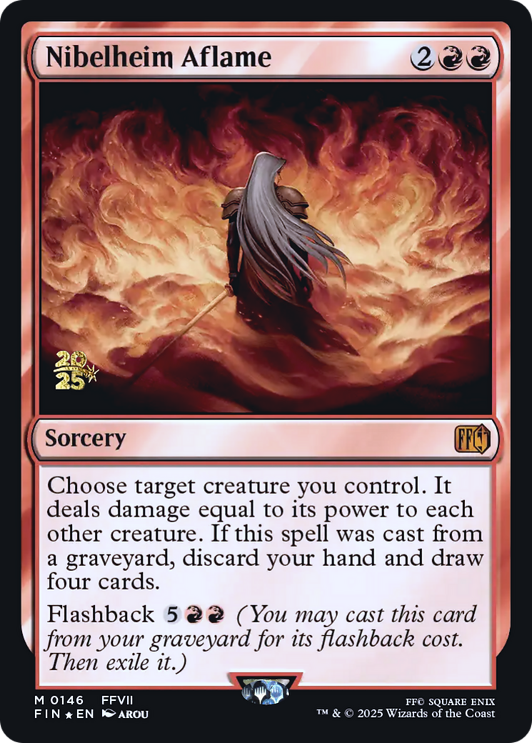 Nibelheim Aflame (0146) (Prerelease) - Foil