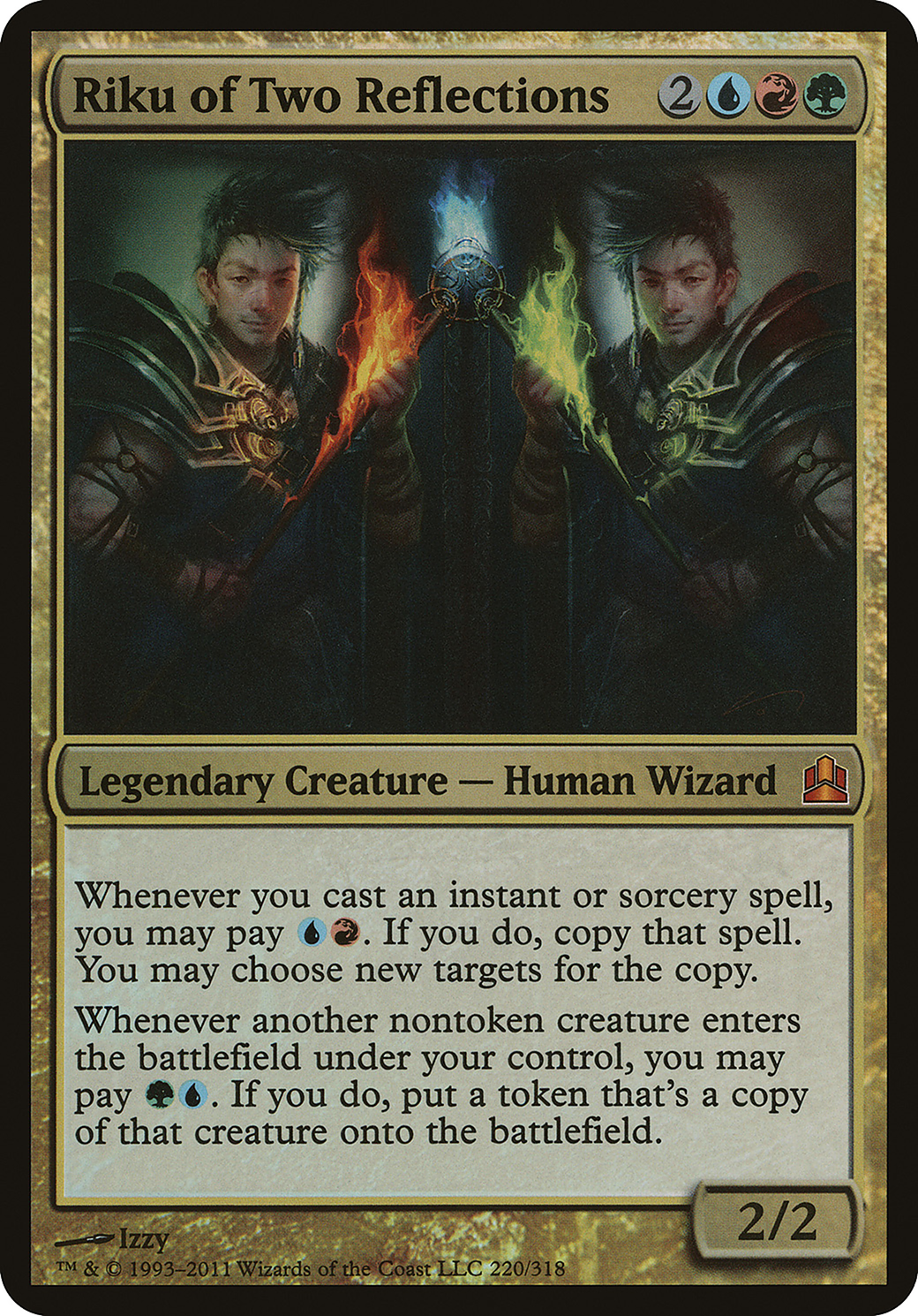 Riku of Two Reflections (Oversized) - Foil