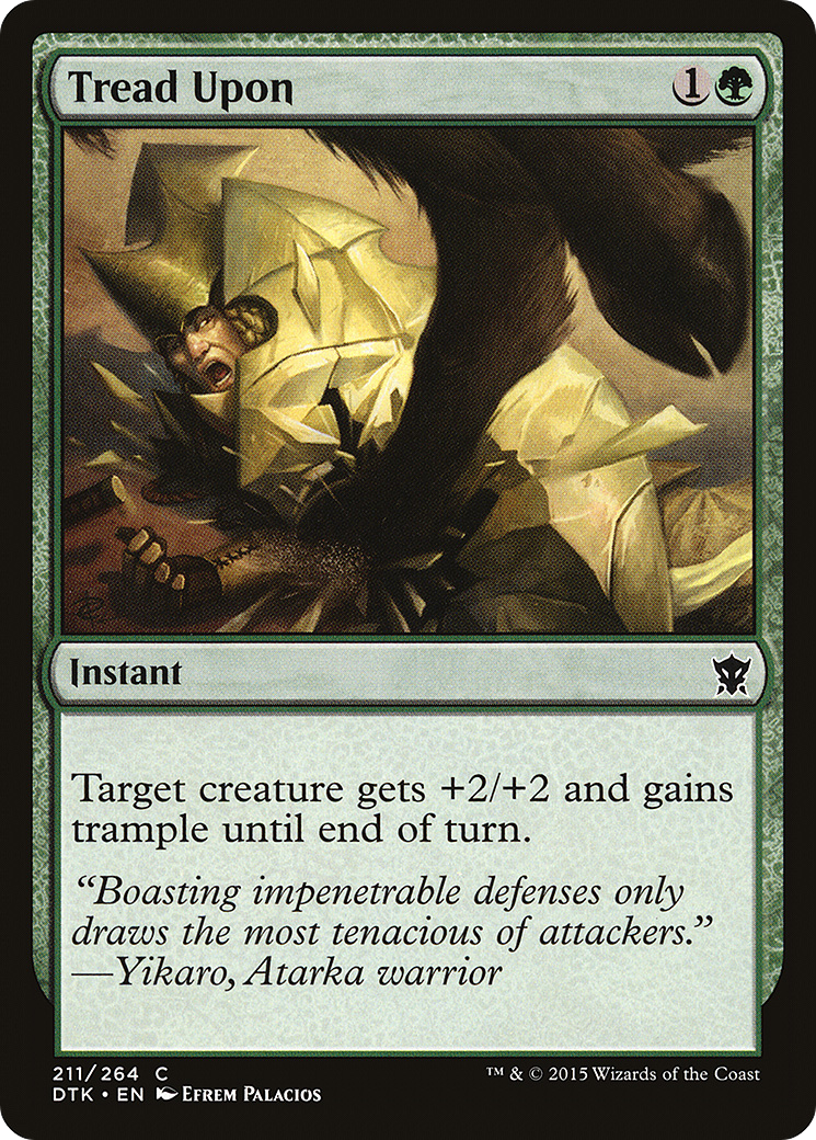 Tread Upon - Foil