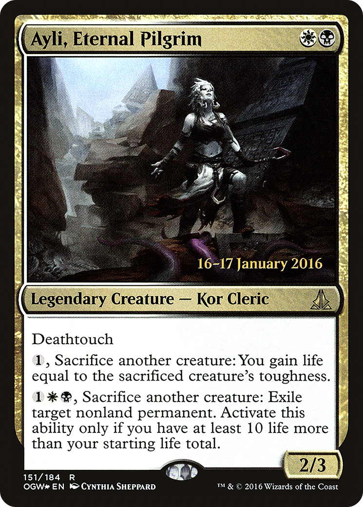 Ayli, Eternal Pilgrim (151) (Prerelease) - Foil