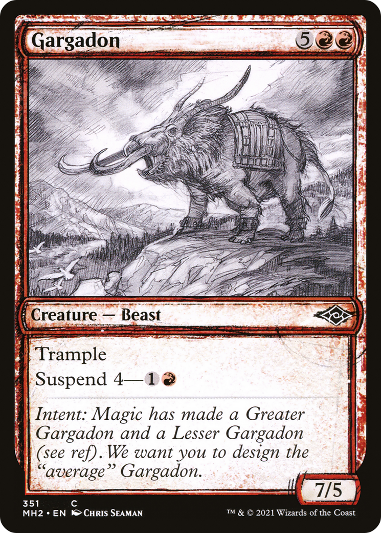 Gargadon (351) (Showcase) - Foil