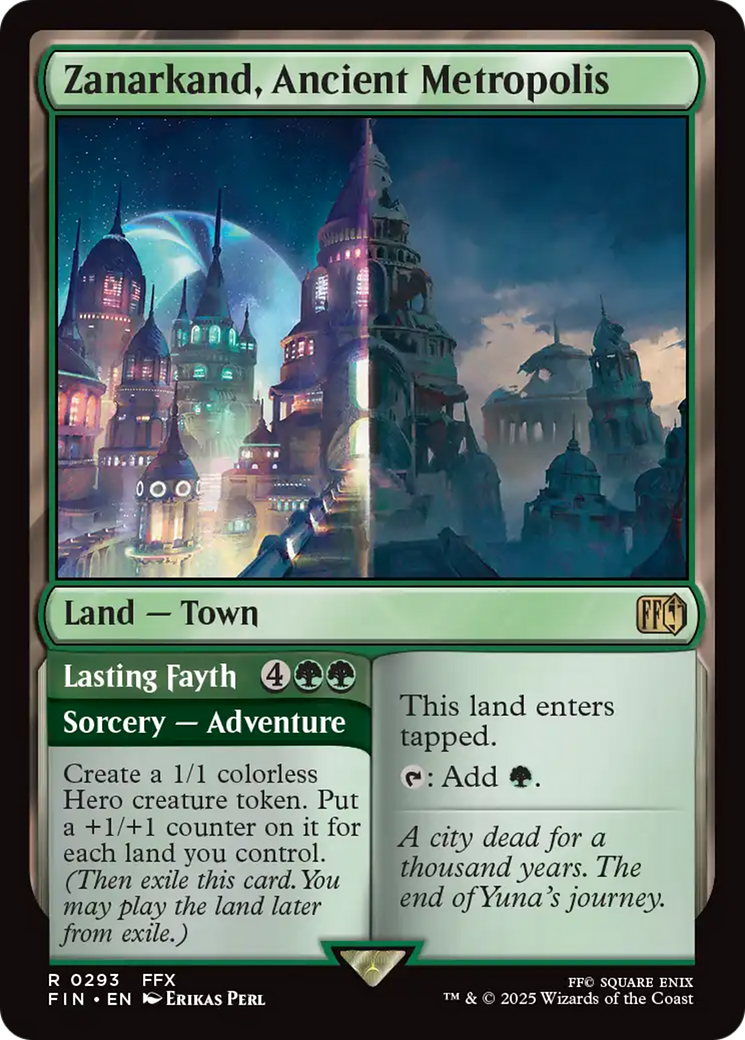 Zanarkand, Ancient Metropolis // Lasting Fayth - Foil