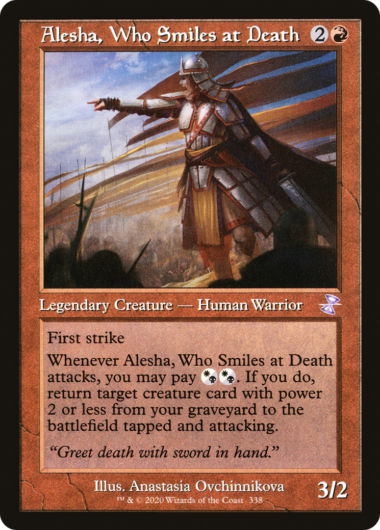 Alesha, Who Smiles at Death - Foil