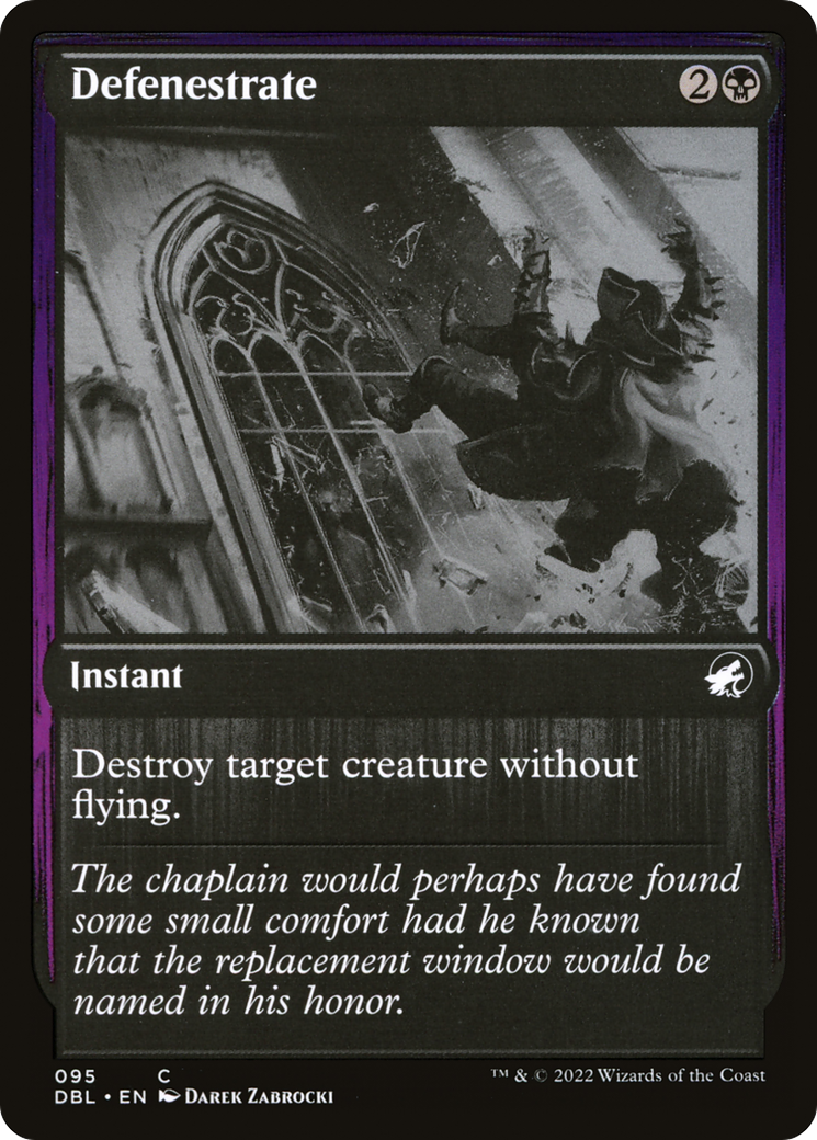 Defenestrate - Foil