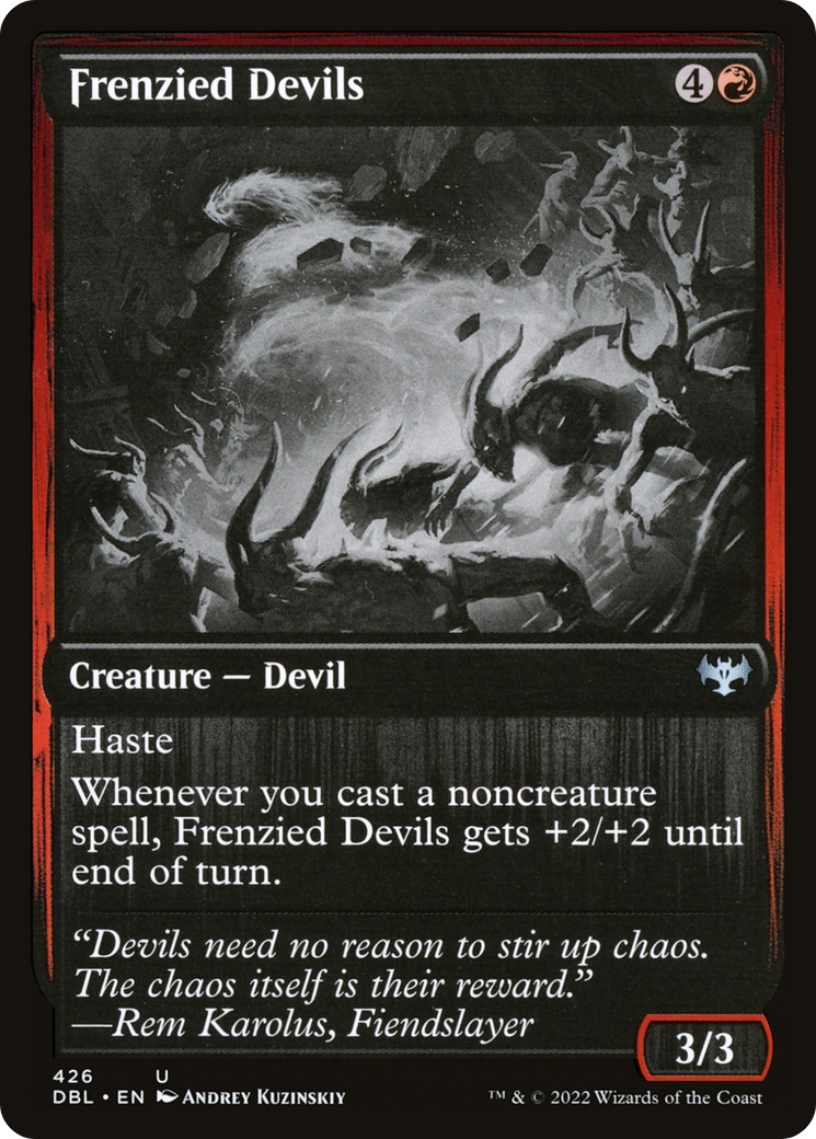 Frenzied Devils - Foil