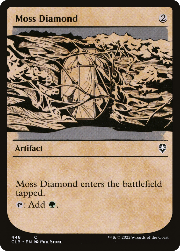 Moss Diamond (448) (Showcase) - Foil