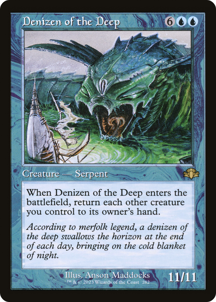 Denizen of the Deep (282) (Retro Frame)