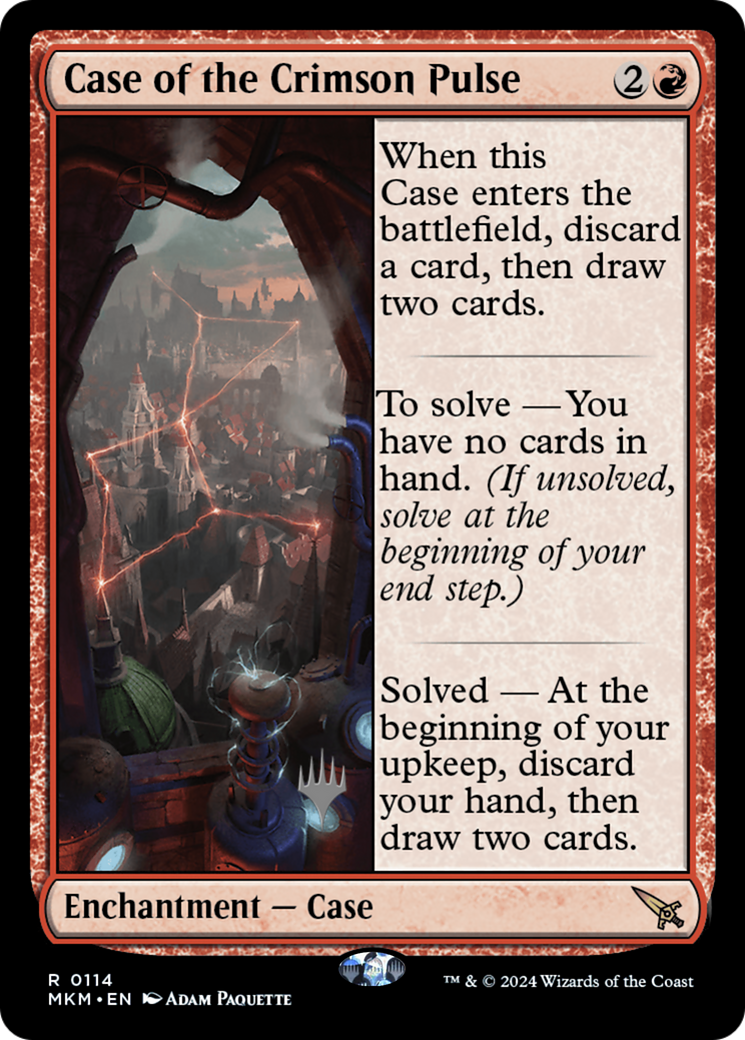 Case of the Crimson Pulse (0114) (Promo Pack)