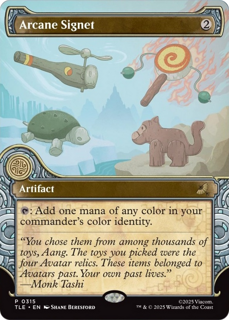 Arcane Signet (0315) (Elemental Frame) tle