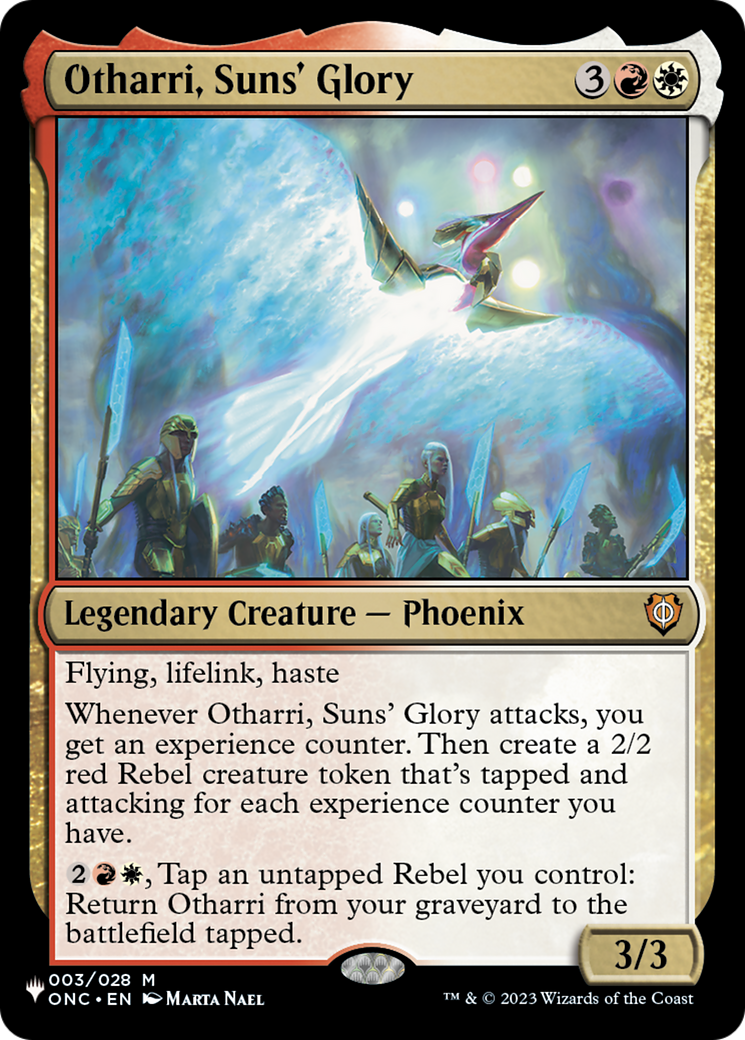 Otharri, Suns' Glory (ONC-3) (PLST)