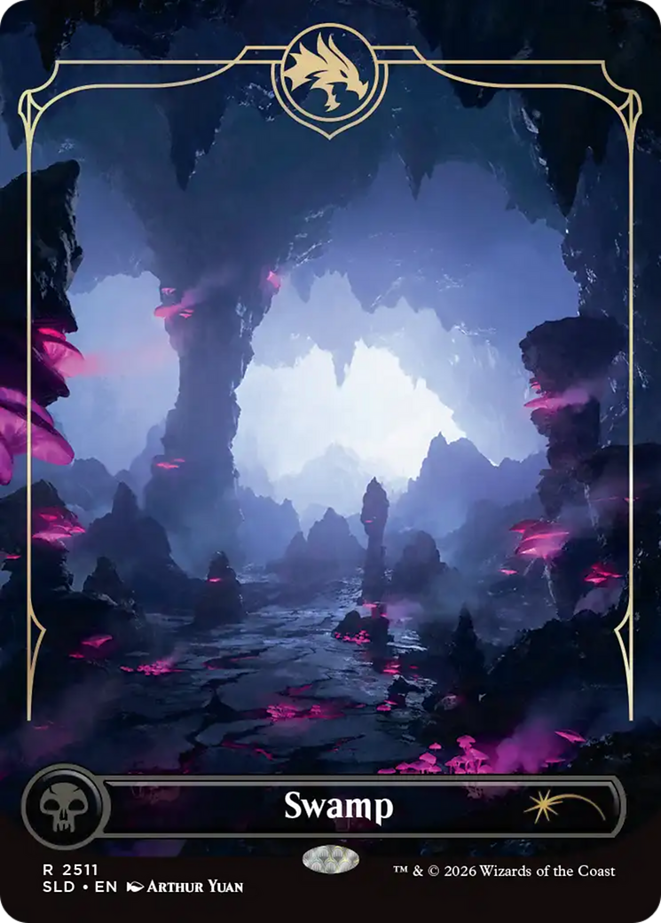 Swamp (2511) (Showcase) (SLD) - Foil