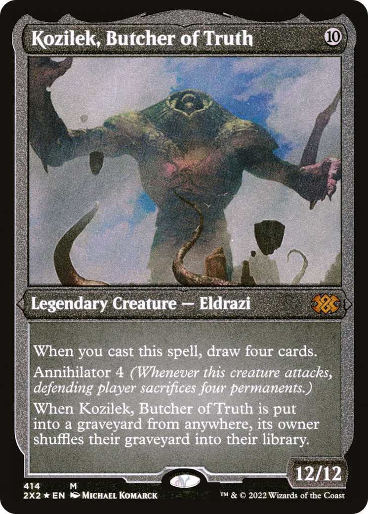 Kozilek, Butcher of Truth - Foil Etched