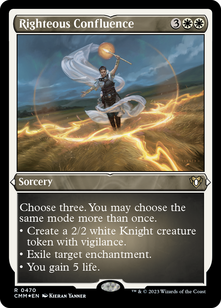 Righteous Confluence (0470) - Foil Etched