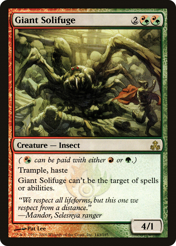 Giant Solifuge - Foil