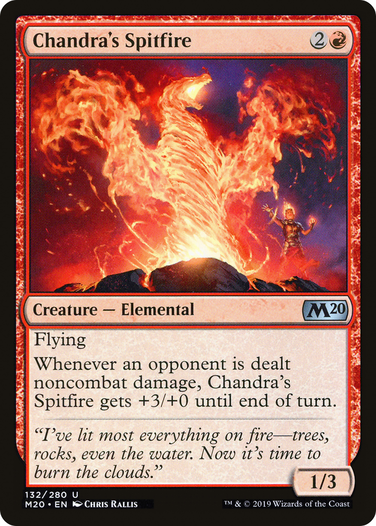 Chandra's Spitfire - Foil