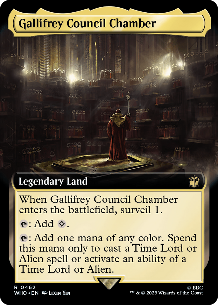 Gallifrey Council Chamber (0462) (Extended Art)
