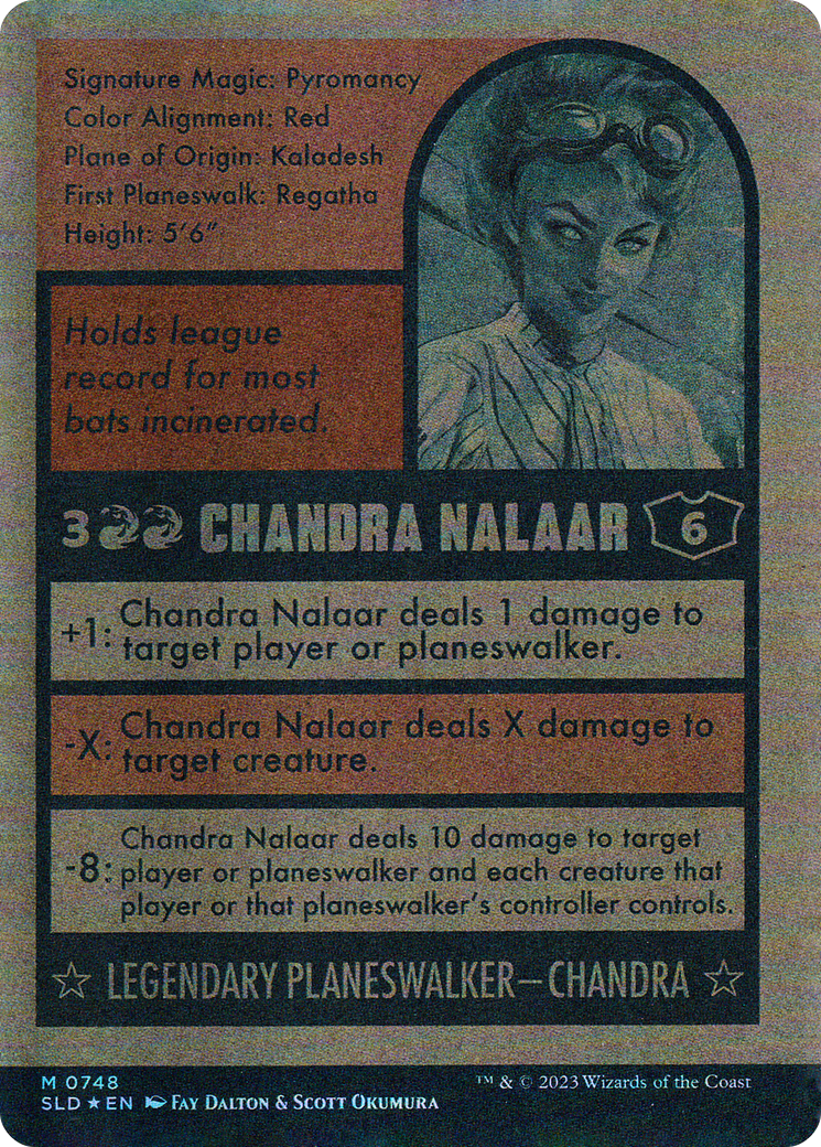 Chandra Nalaar (0748) (Reversible) (Showcase) (SLD) - Foil