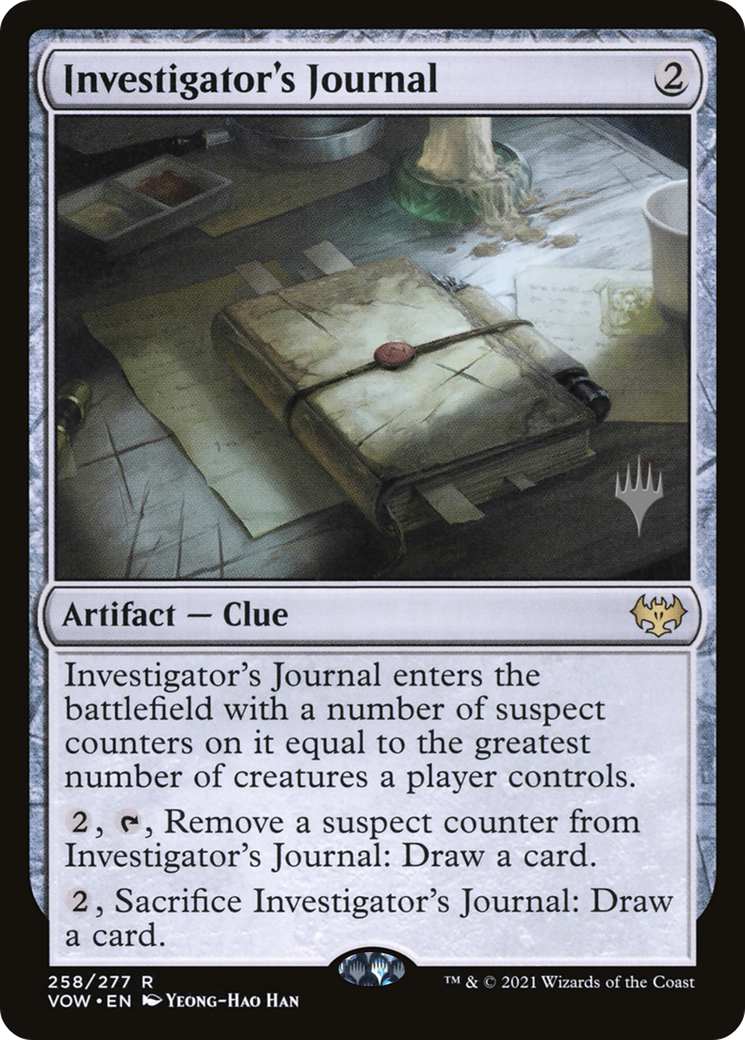 Investigator's Journal (258) (Promo Pack) - Foil